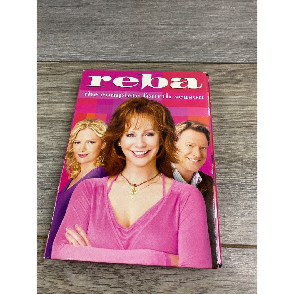Reba The Complete Fourth Season DVD 3-Disc Collectors Edition 2005 Box Set